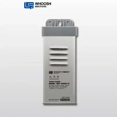 IP62 12V 12.5A Bekalan Kuasa LED Kalis Hujan 150W Voltan Malar LED Pemacu harga kilang