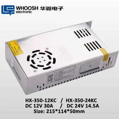 Bekalan Kuasa Modul LED AC185-264 DC 350W dengan Pensijilan KC