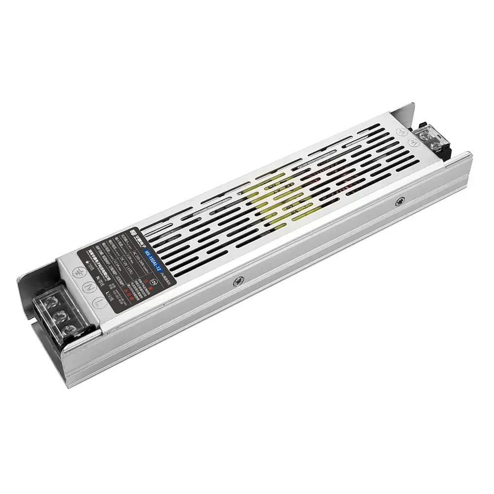 Bekalan Kuasa LED Slim dc12.5A 12v 150w Pemacu LED Tanpa Bunyi