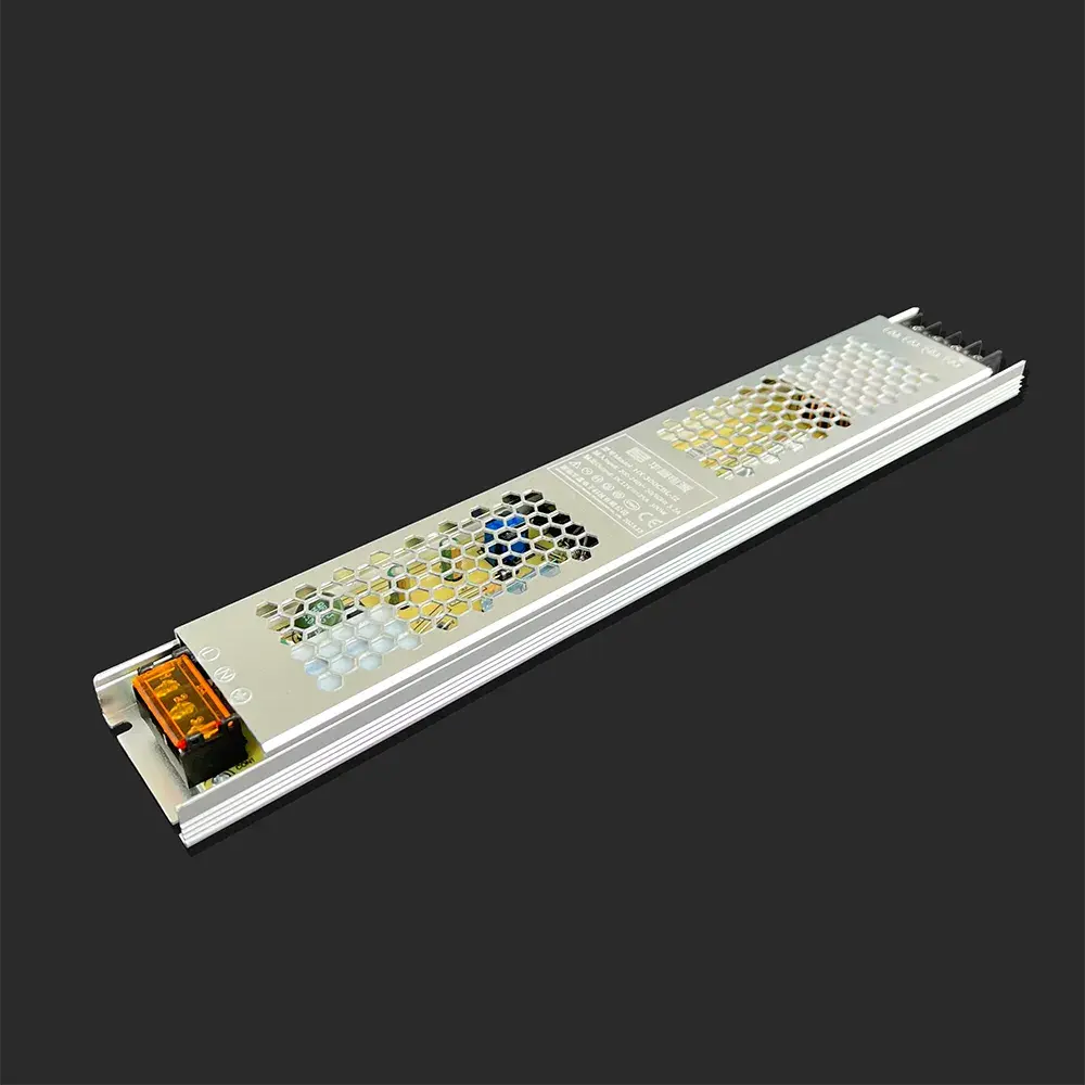 Bekalan Kuasa Slim 24V 12.5A 300W Peti Lampu LED Bekalan Kuasa Perumahan Berkilat